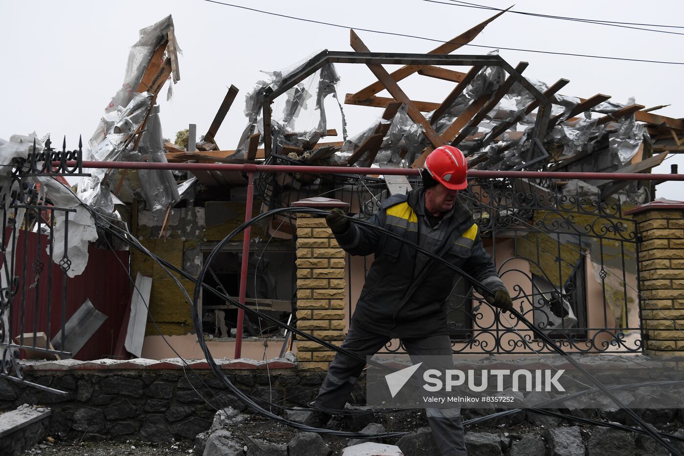 Russia Ukraine Military Operation Shelling