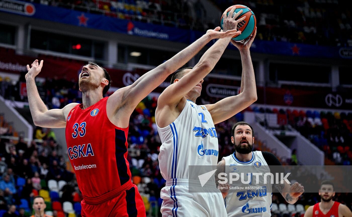 Russia Basketball United League CSKA - Zenit