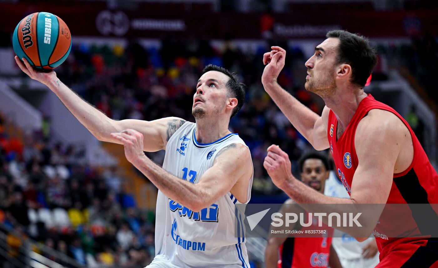 Russia Basketball United League CSKA - Zenit