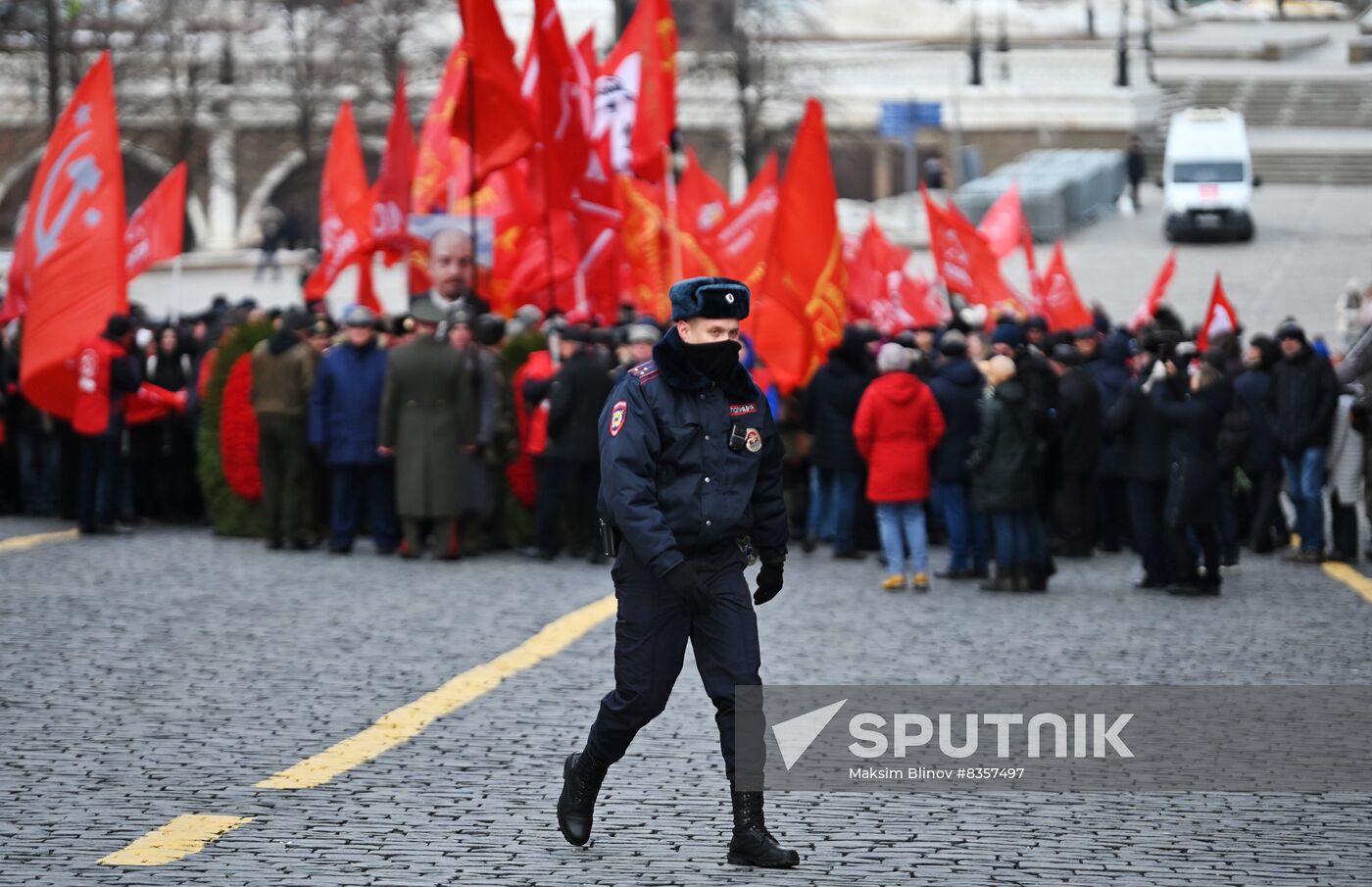 Russia Lenin Death Anniversary