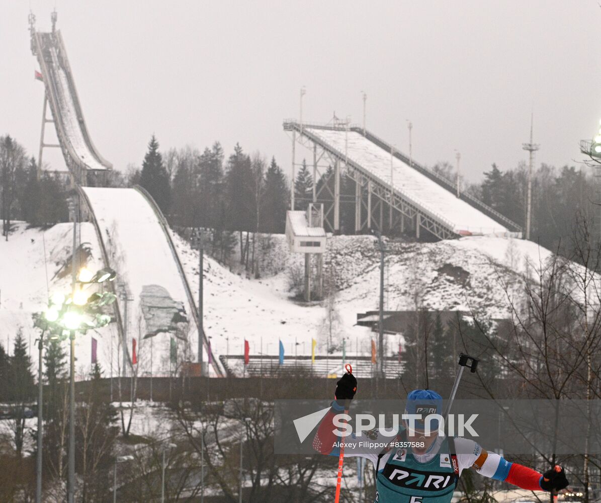 Belarus Biathlon Commonwealth Cup Men