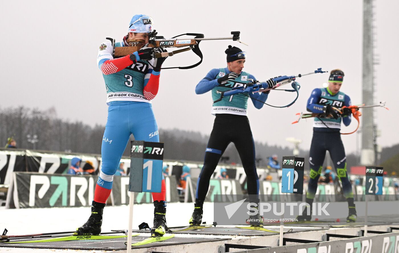 Belarus Biathlon Commonwealth Cup Men