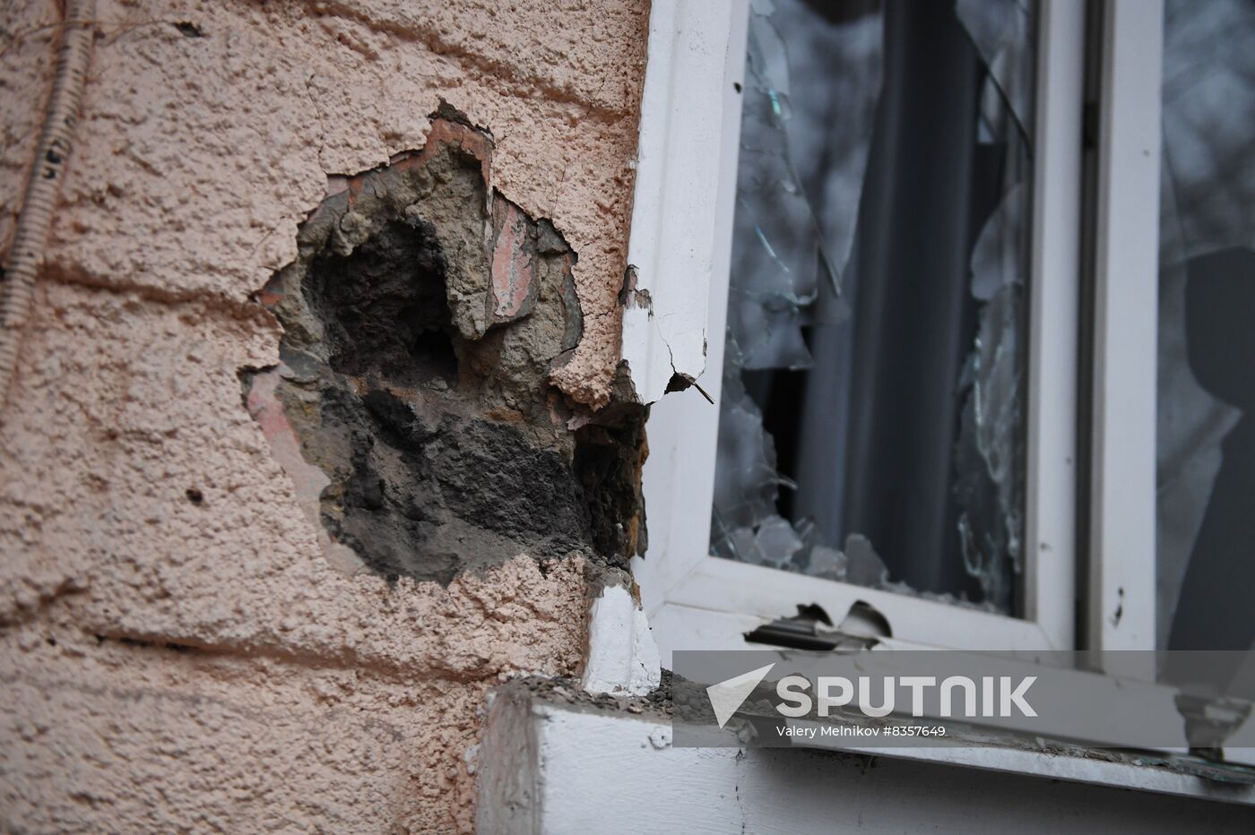 Russia Ukraine Military Operation Shelling