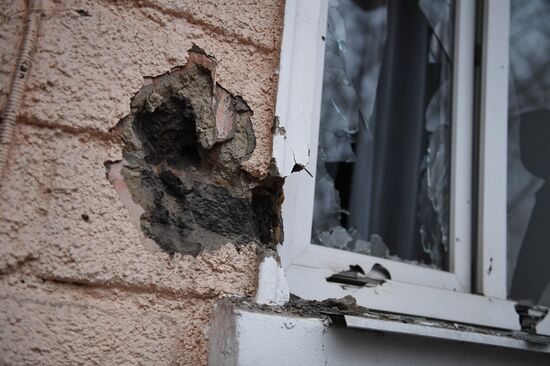 Russia Ukraine Military Operation Shelling
