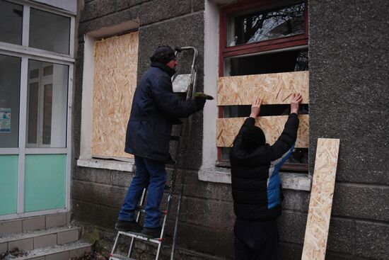 Russia Ukraine Military Operation Shelling