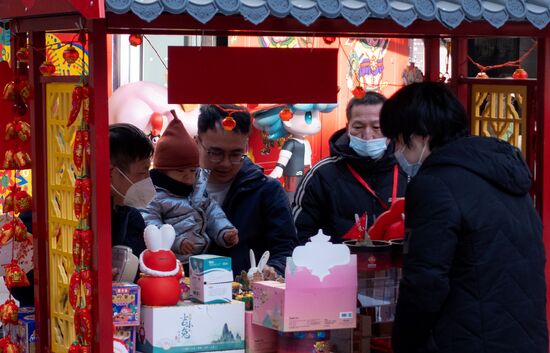 China Lunar New Year Preparations