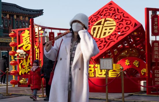 China Lunar New Year Preparations