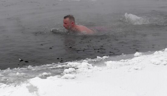 Russia Winter Swimming