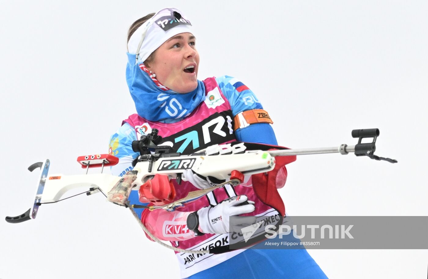 Belarus Biathlon Commonwealth Cup Women
