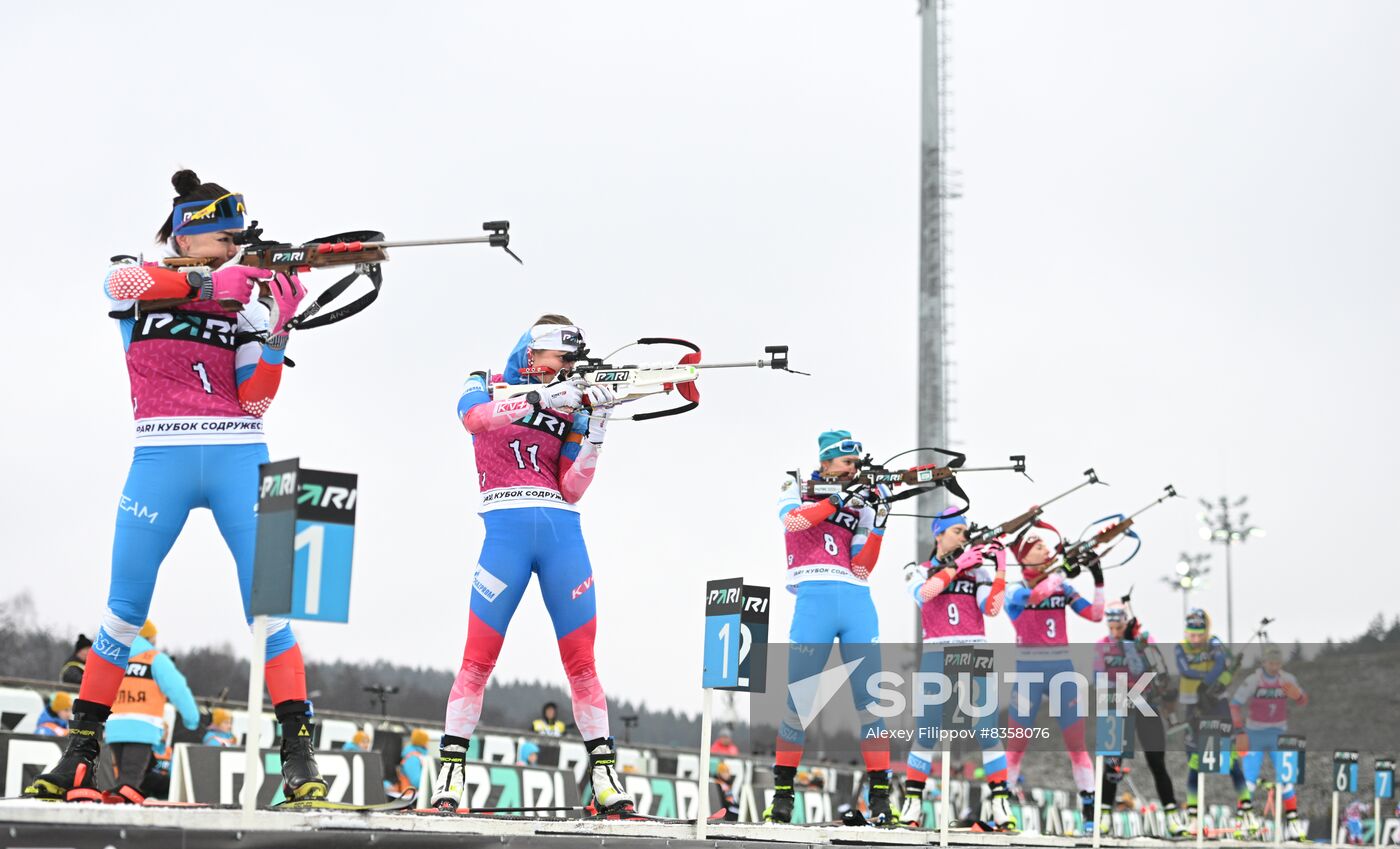 Belarus Biathlon Commonwealth Cup Women