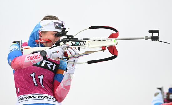 Belarus Biathlon Commonwealth Cup Women