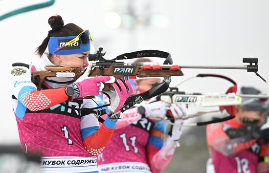 Belarus Biathlon Commonwealth Cup Women