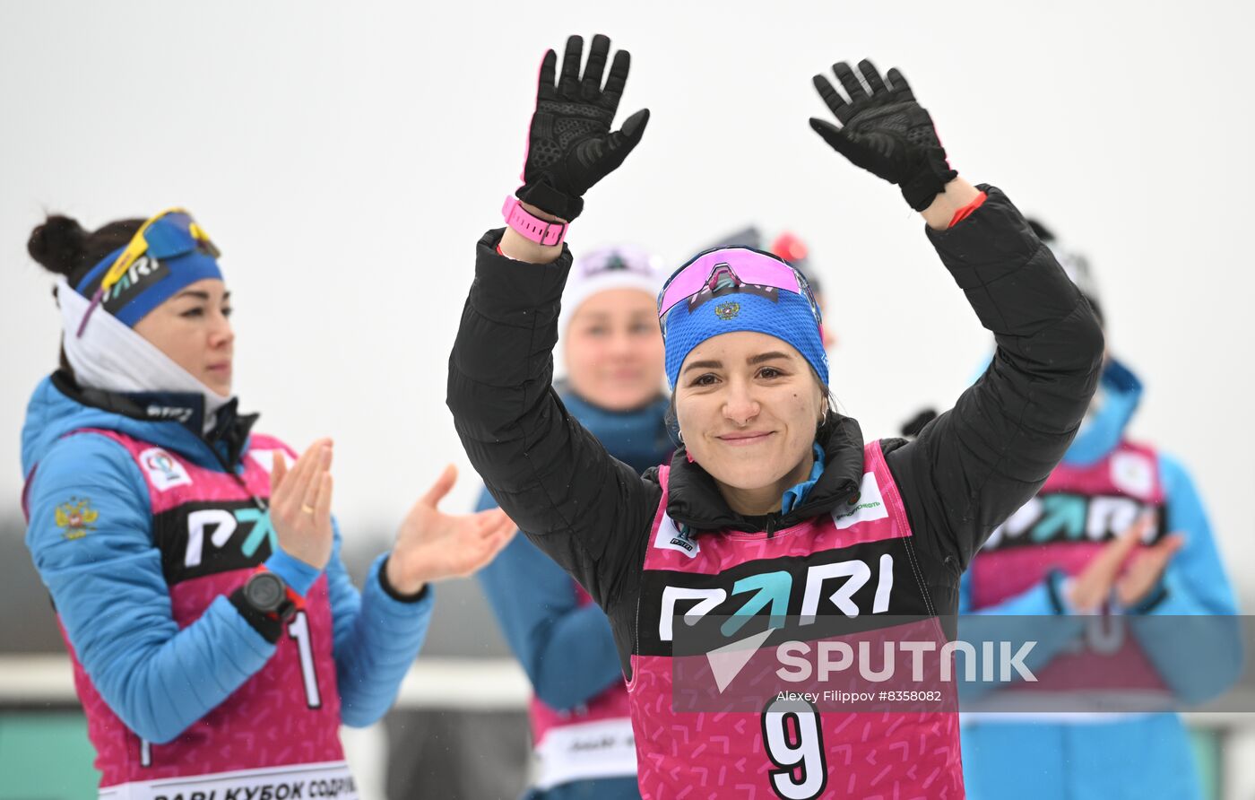 Belarus Biathlon Commonwealth Cup Women