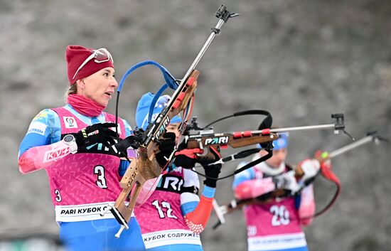 Belarus Biathlon Commonwealth Cup Women