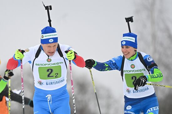 Belarus Biathlon Commonwealth Cup Champions Race