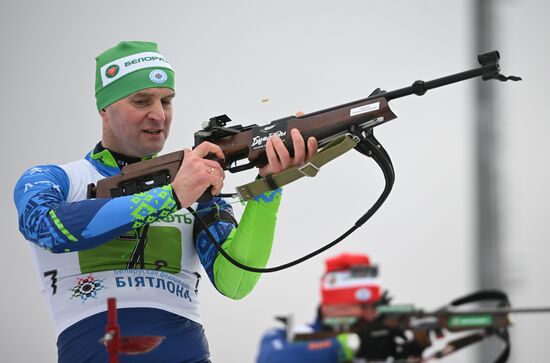 Belarus Biathlon Commonwealth Cup Champions Race