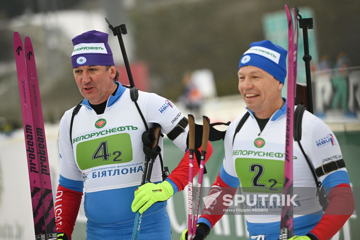 Belarus Biathlon Commonwealth Cup Champions Race