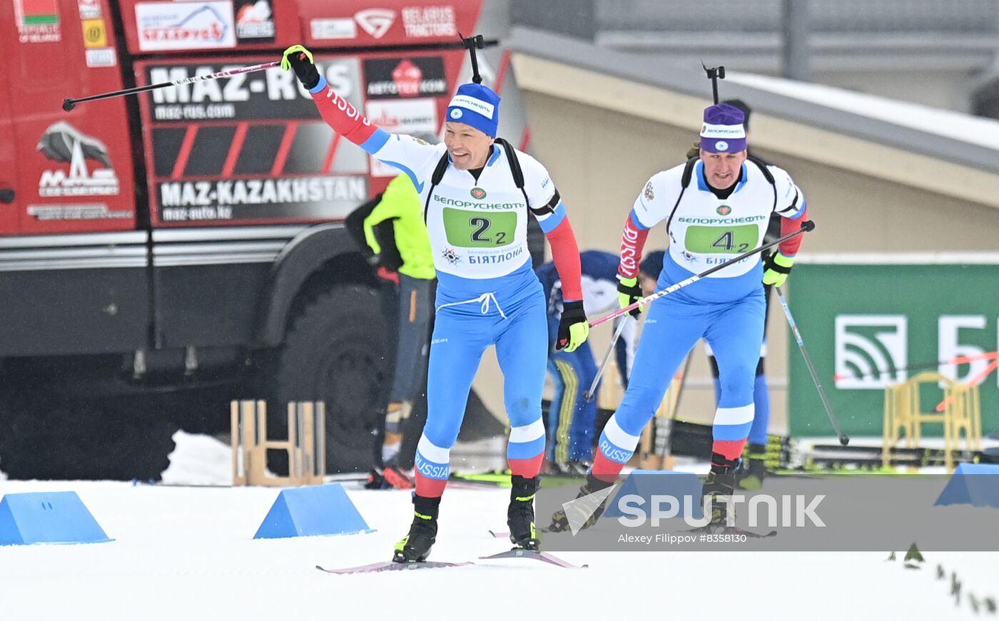Belarus Biathlon Commonwealth Cup Champions Race