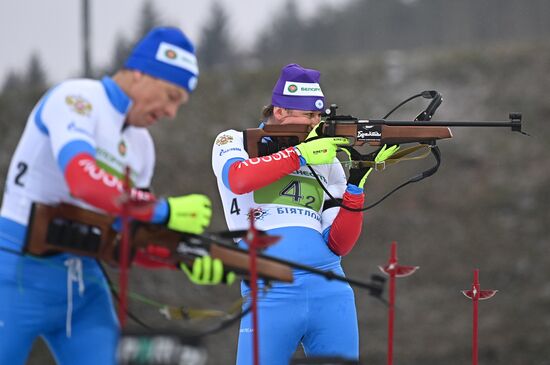 Belarus Biathlon Commonwealth Cup Champions Race