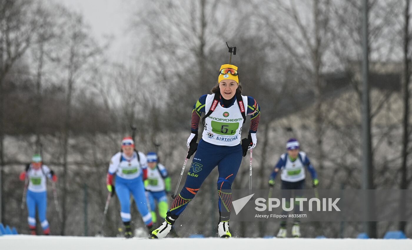 Belarus Biathlon Commonwealth Cup Champions Race