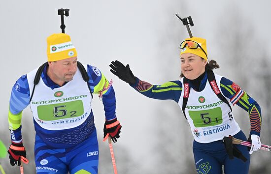 Belarus Biathlon Commonwealth Cup Champions Race