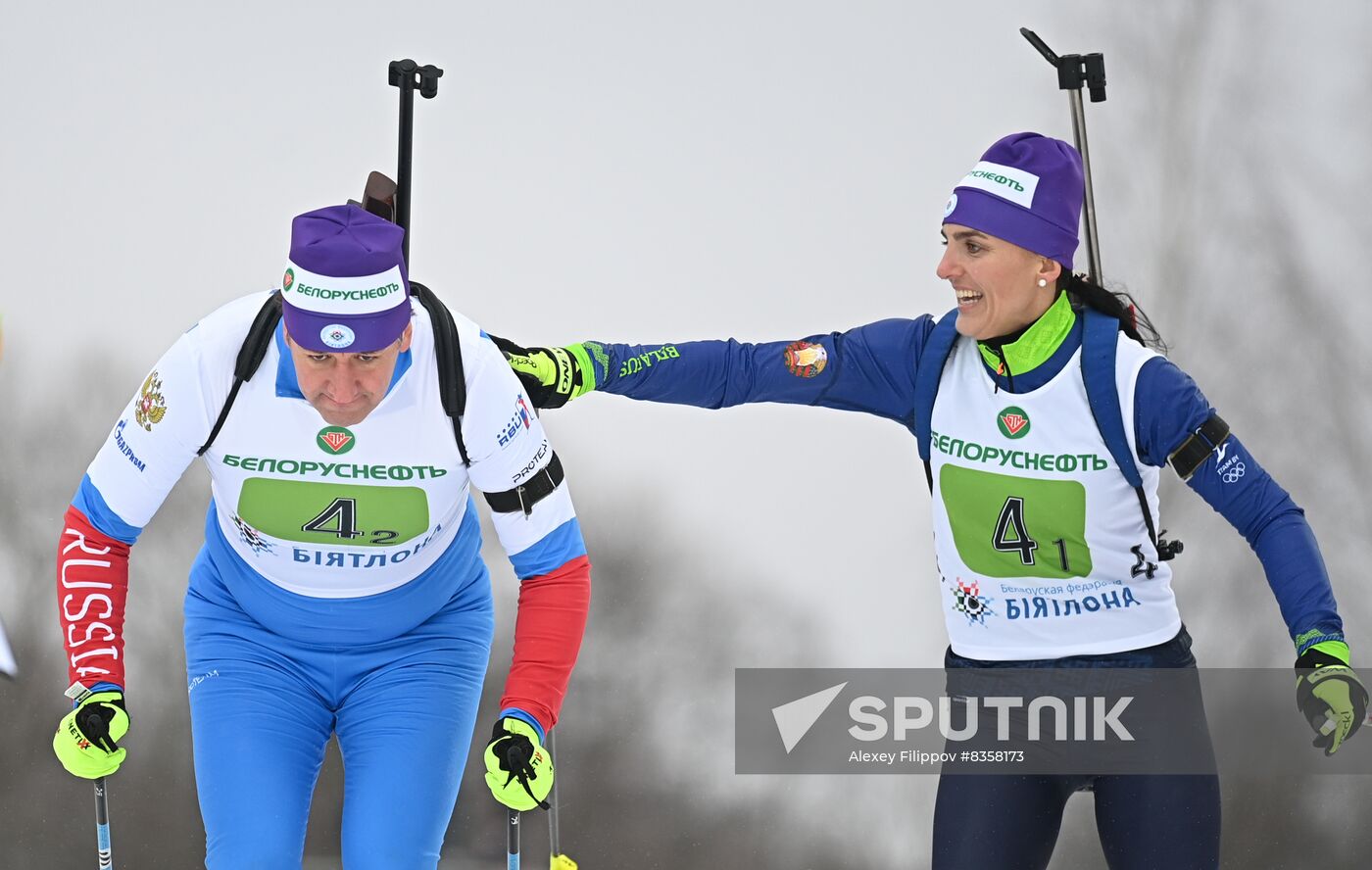 Belarus Biathlon Commonwealth Cup Champions Race