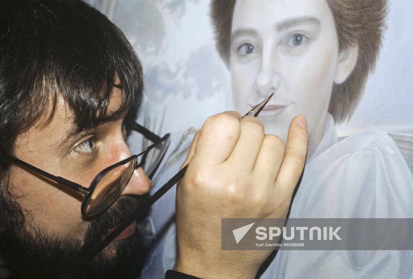 Artist Vladimir Petrov-Gladky