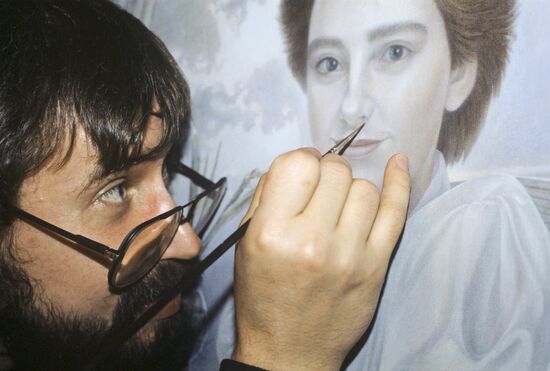 Artist Vladimir Petrov-Gladky