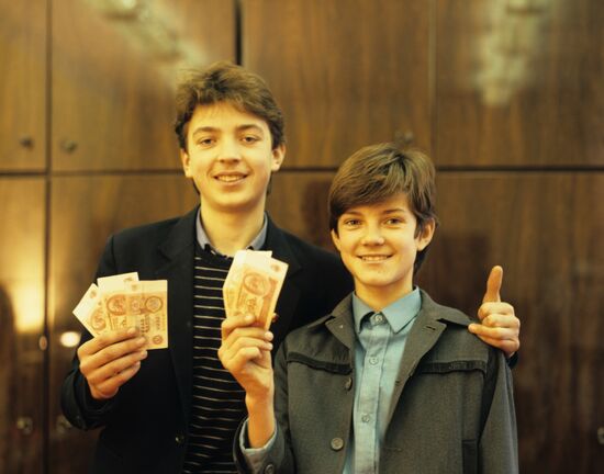 First earned money