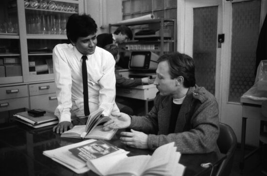 Postgraduate students from Nepal in USSR