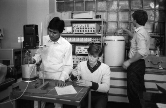 Postgraduate students from Nepal in USSR