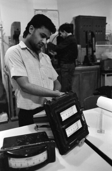 Kharkov Machine-Building School student from India Harvinder Singh