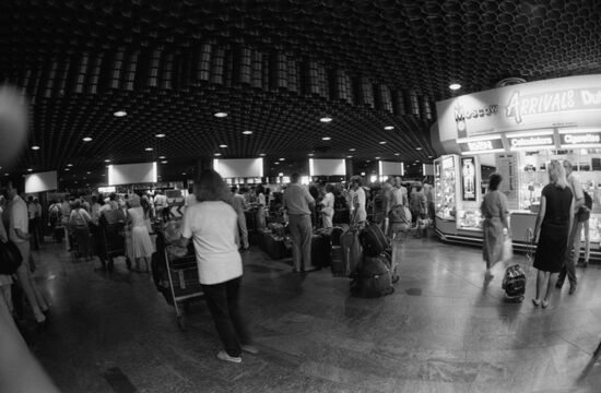 Customs at Sheremetyevo airport