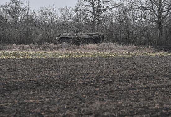 Russia Ukraine Military Operation Tank Unit