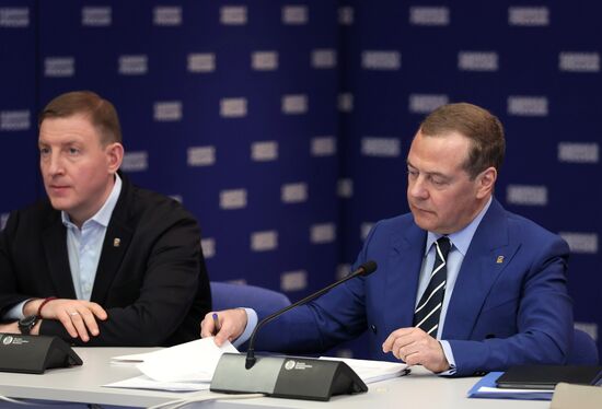 Russia Medvedev United Russia Council