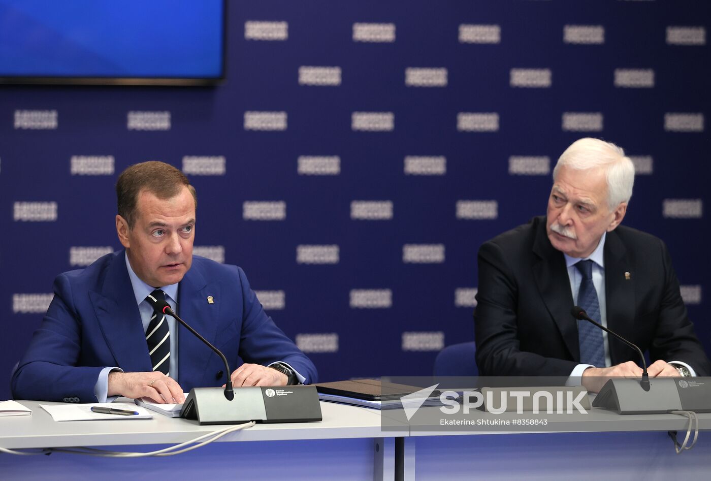 Russia Medvedev United Russia Council