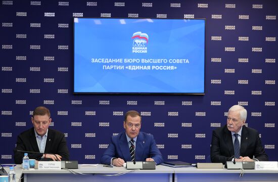 Russia Medvedev United Russia Council