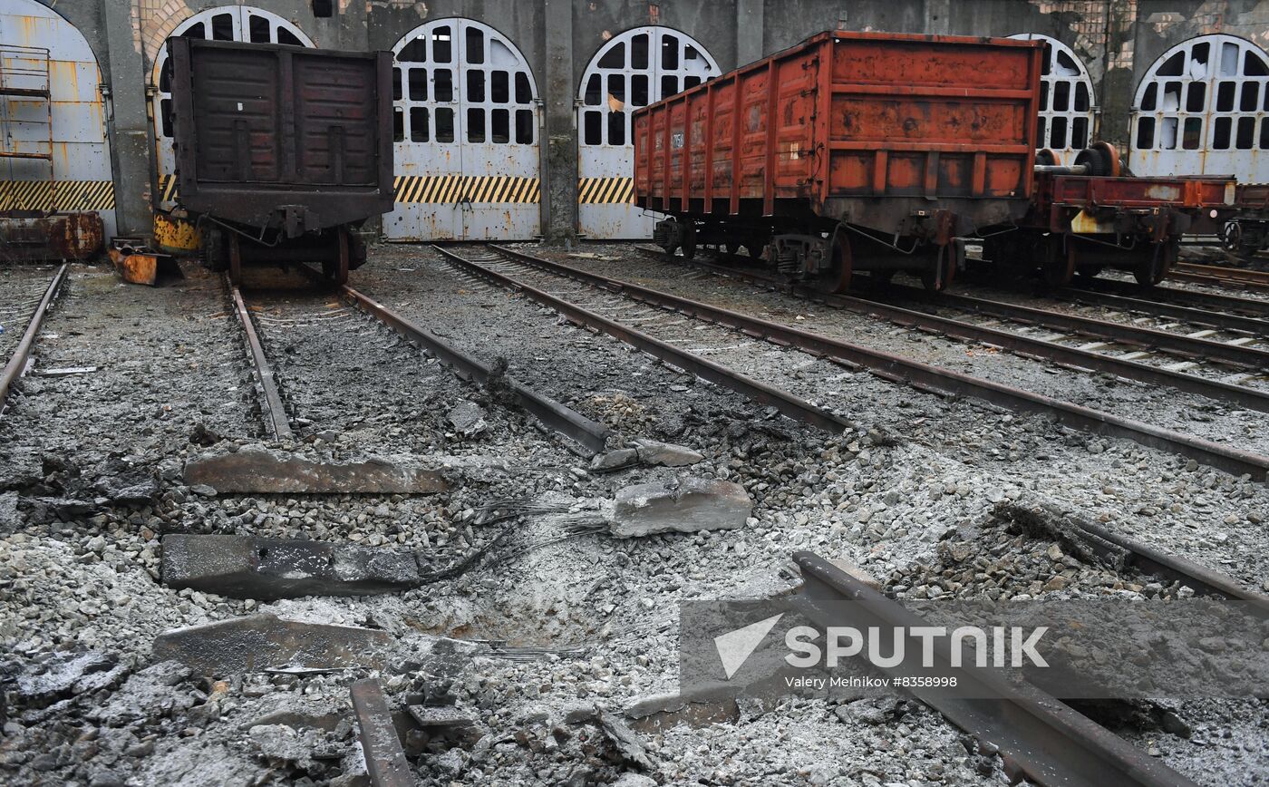 Russia Ukraine Military Operation Shelling