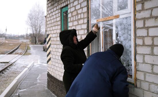 Russia Ukraine Military Operation Shelling
