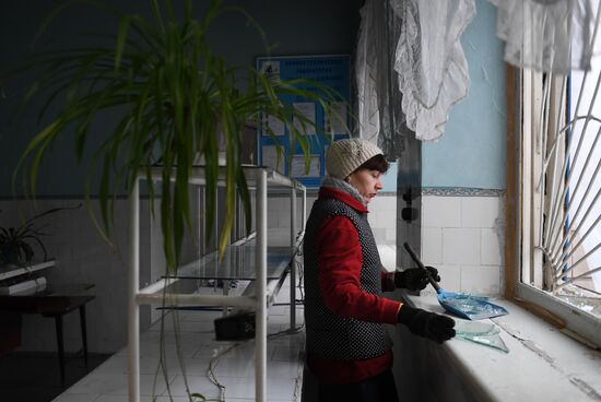 Russia Ukraine Military Operation Shelling