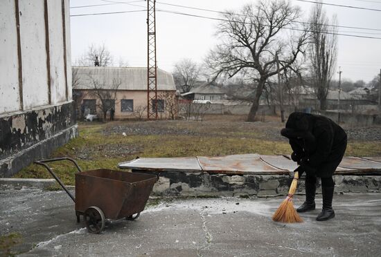 Russia Ukraine Military Operation Shelling