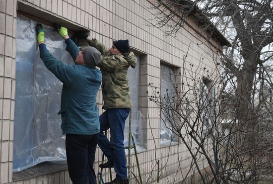 Russia Ukraine Military Operation Shelling