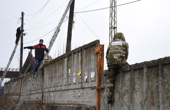Russia Ukraine Military Operation Shelling