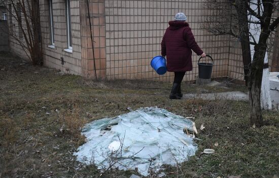 Russia Ukraine Military Operation Shelling