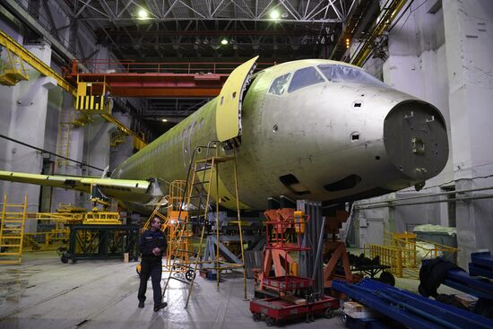 Russia New SSJ Passenger Jet Tests