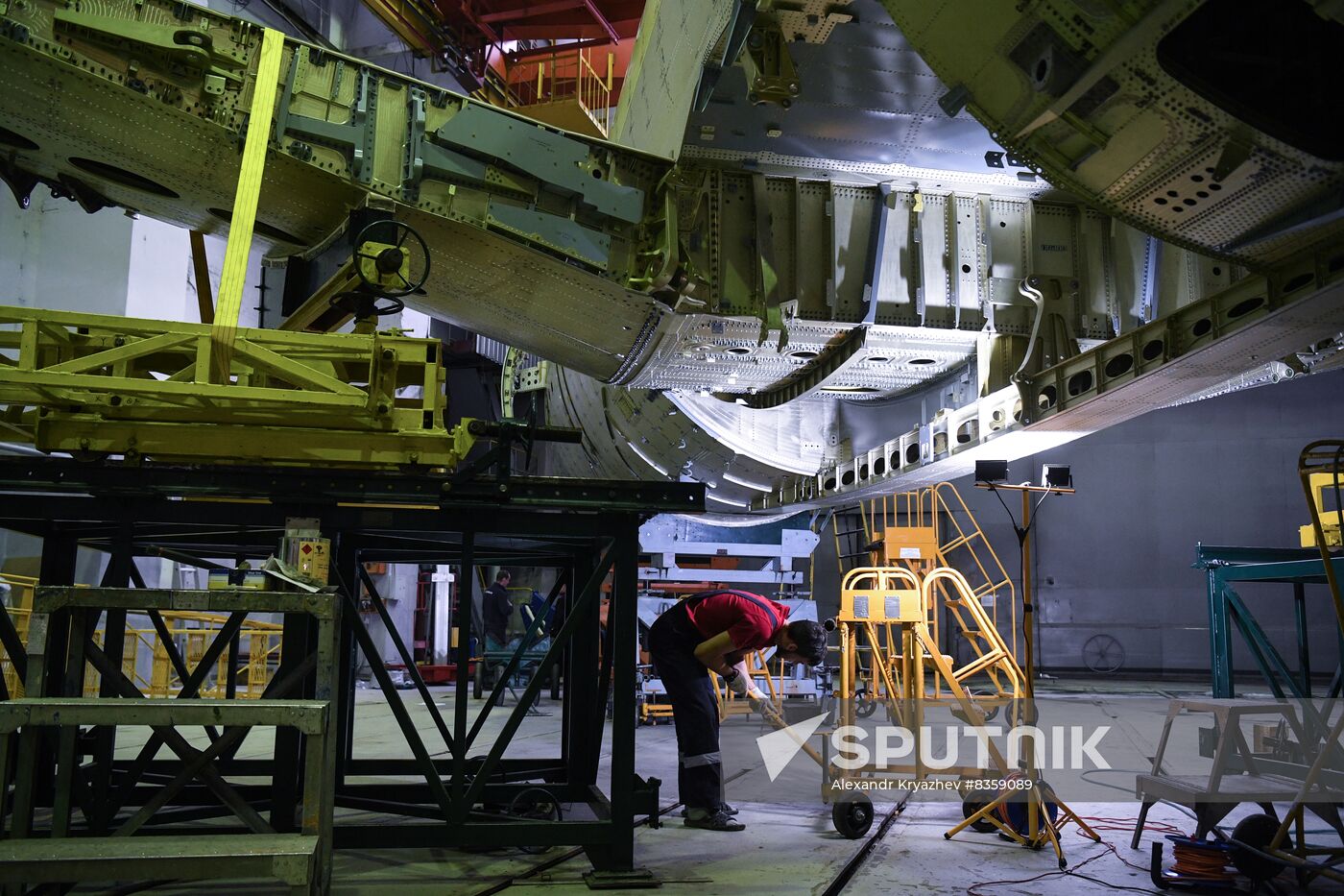 Russia New SSJ Passenger Jet Tests