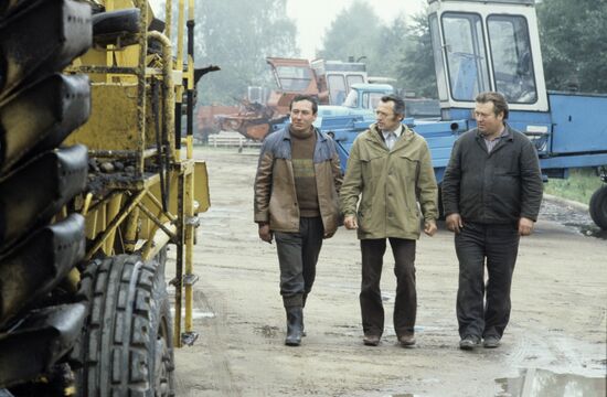 Zapiskis collective farm, Lithuanian SSR