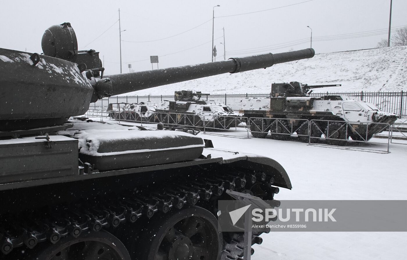 Russia Ukraine Military Operation Seized Vehicles