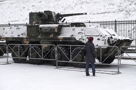 Russia Ukraine Military Operation Seized Vehicles