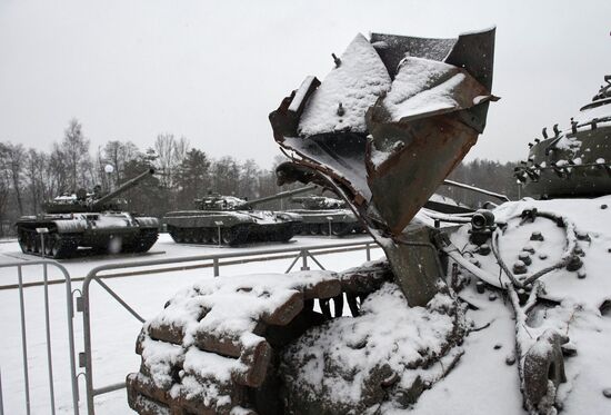 Russia Ukraine Military Operation Seized Vehicles